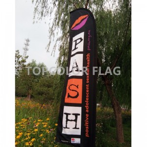 Custom Printed Single Or Double Sided Feather Flags