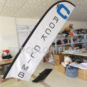 Best Selling Promotional For Wholesales Outdoor Feather Flag